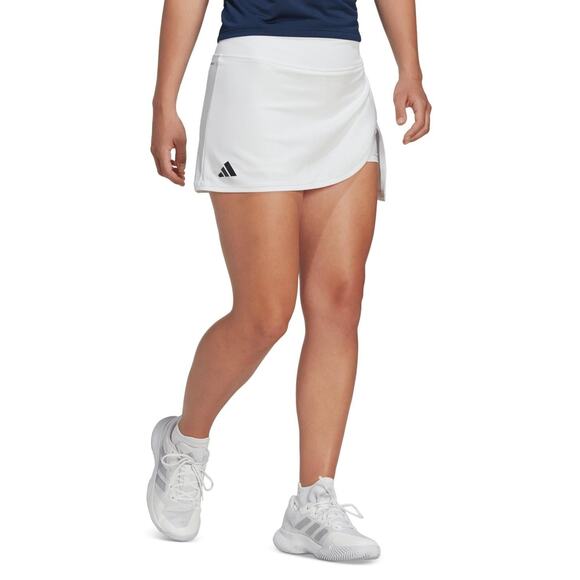 Adidas Club Skirt 2023 Women's Tennis Apparel White Size XL NWT - Picture 1 of 5